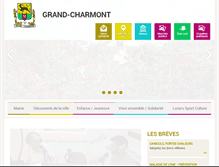 Tablet Screenshot of grand-charmont.com